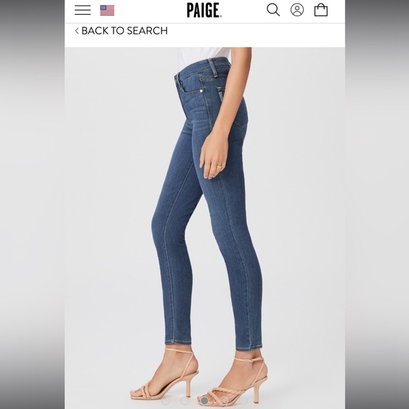 UC- Paige , hoxton ankle jeans - Picture 3 of 8